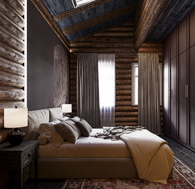 Дизайн-проект гостиничного номера в Москве, фото