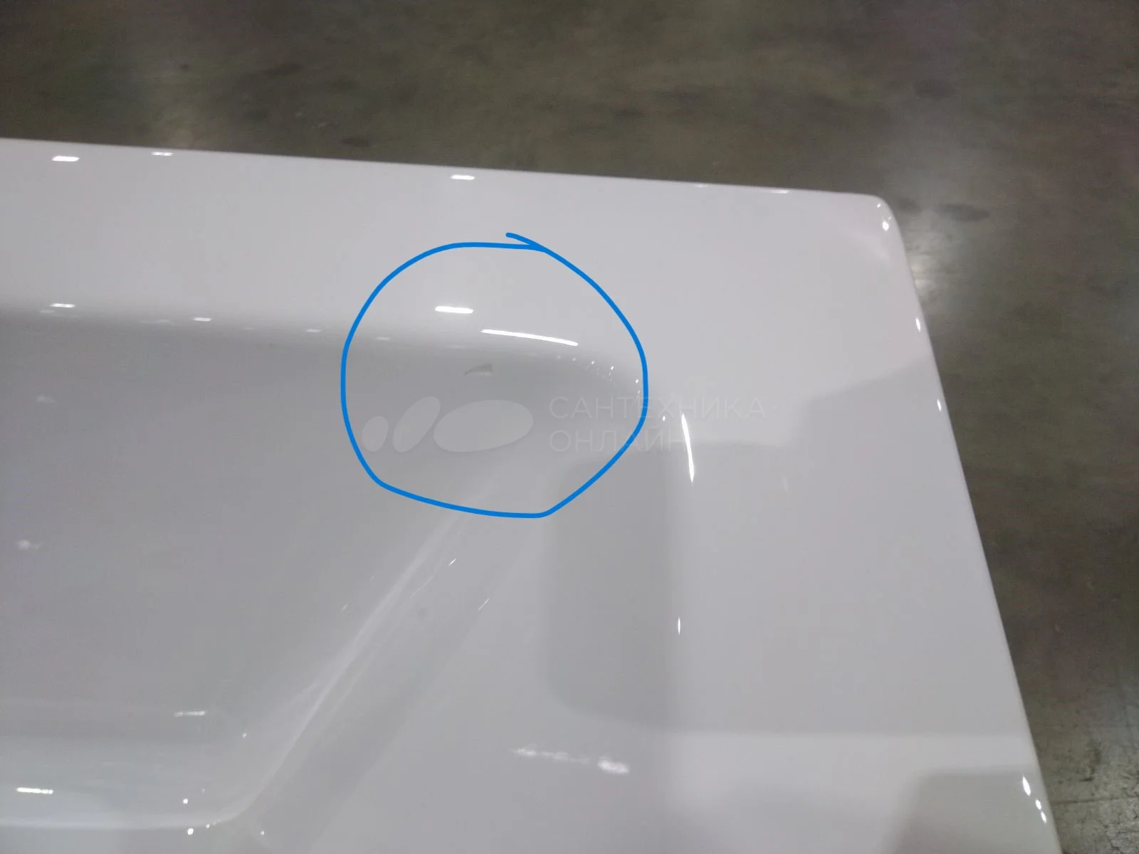 Акриловая ванна боится царапин