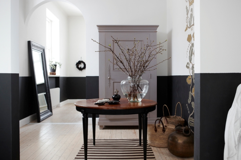 покраска стен в квартире дизайн