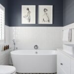 покраска стен в ванной