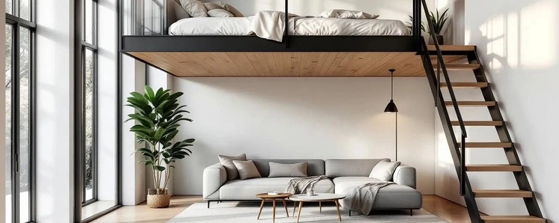 антресоль в дизайне