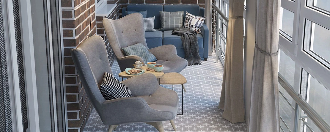 балкон без утепления