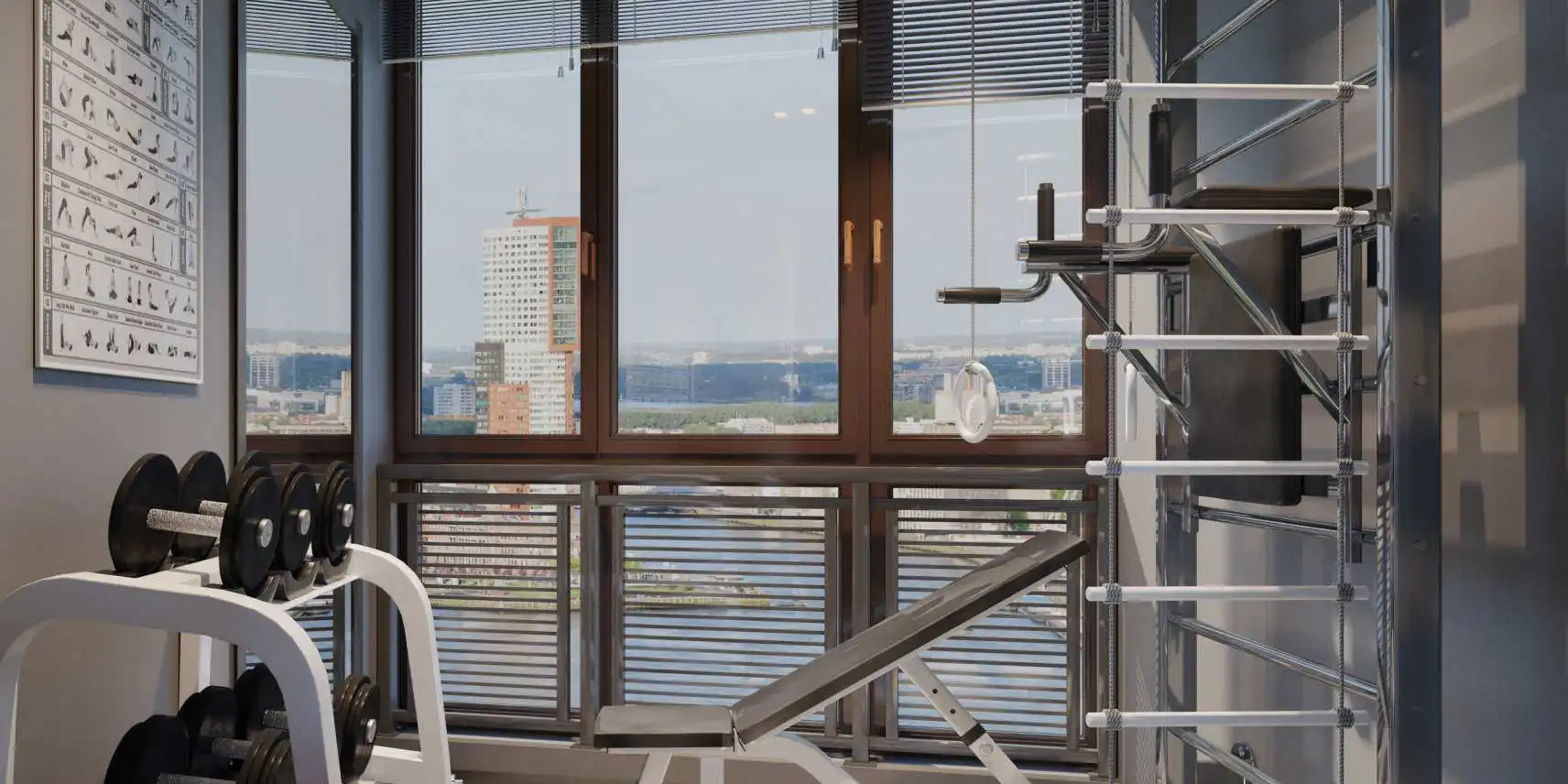 спортивный балкон