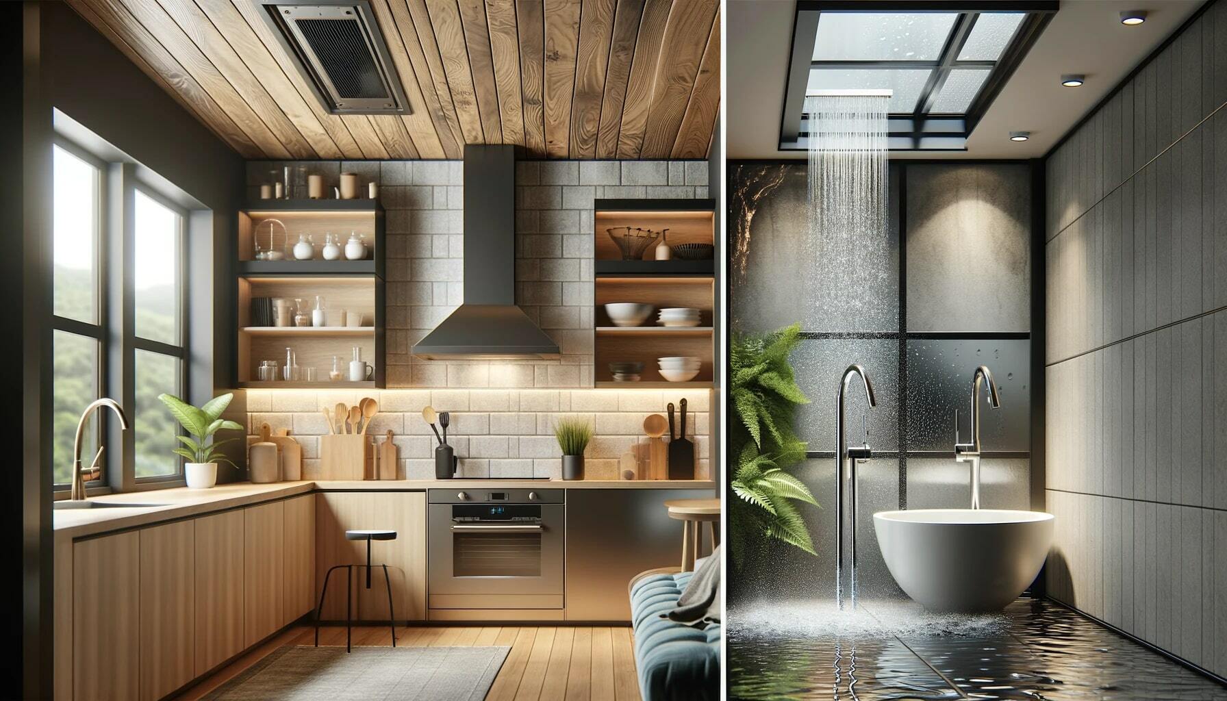 помещения мокрых зон