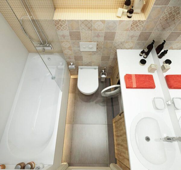 фото совмещенного санузла в хрущевке